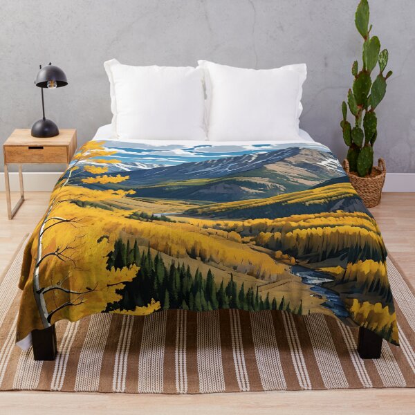 Item preview, Vivid Fall Colors in Colorado's Rocky Mountains designed and sold by HorizonHues.