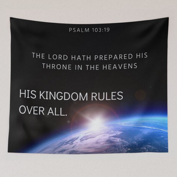 Item preview, Psalms 103:19 designed and sold by Undonemadenew.