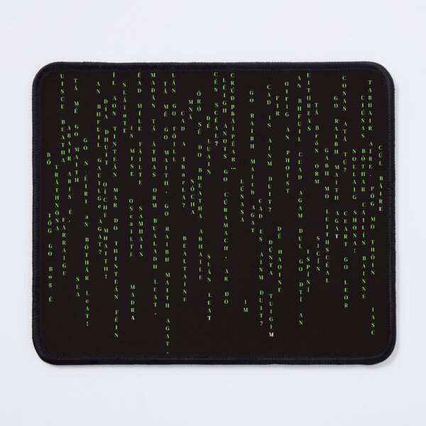 Item preview, MATRIX as Gaeilge - The Matrix Irish Language designed and sold by Melty Shirts.