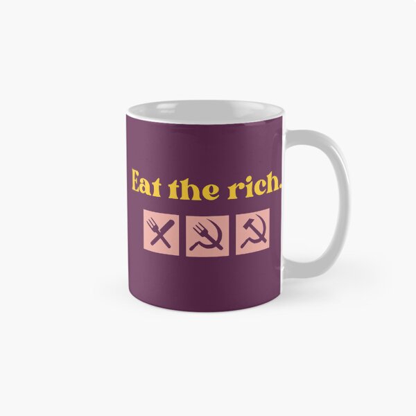 Item preview, Eat The Rich Marxist Colorful Design designed and sold by leftyshirts.