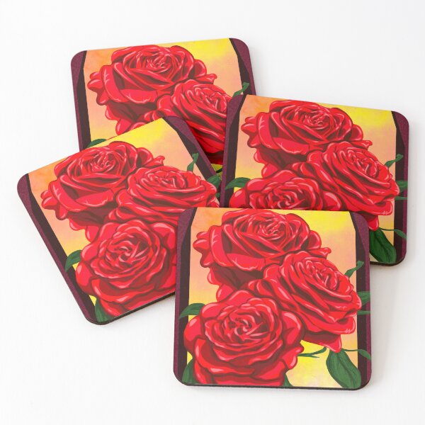 Item preview, Framed Roses Flower Bouquet designed and sold by myamcd.