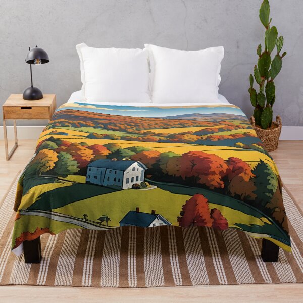 Item preview, Vermont Hills Ablaze with Fall Colors designed and sold by HorizonHues.