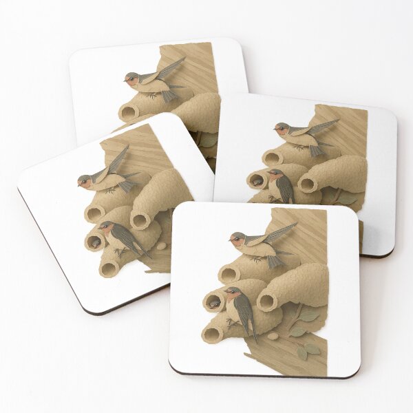 Item preview, Origami Cliff Swallow Bird Artwork designed and sold by Avid Imprints.