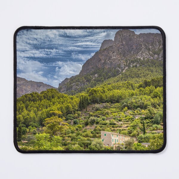 Item preview, Tramuntana mountains at Valldemossa designed and sold by Viv Thompson Photography .
