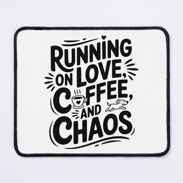 Item preview, Running on Love Coffee and Chaos designed and sold by Frank Ring.