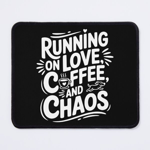 Item preview, Running on Love Coffee and Chaos designed and sold by Frank Ring.