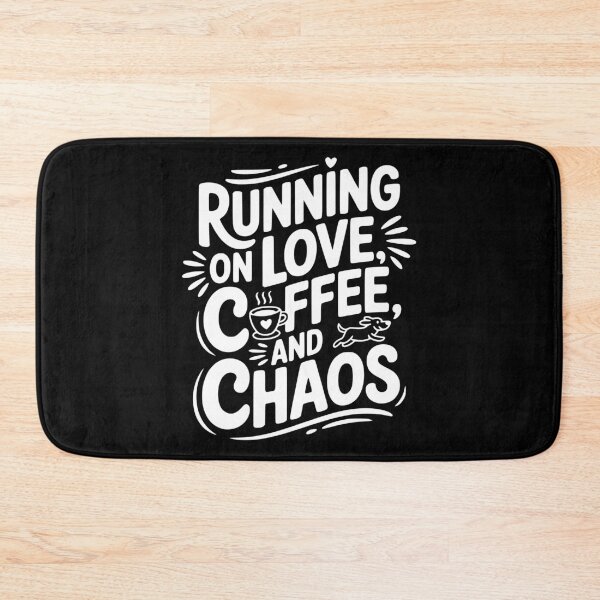 Item preview, Running on Love Coffee and Chaos designed and sold by Frank Ring.