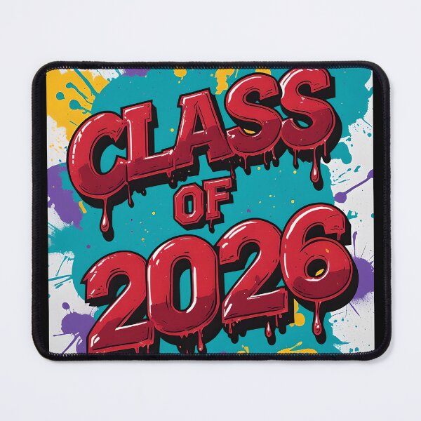Item preview, Class of 2026 Graffiti Splash Graduation Design designed and sold by DarylWelsh2024.