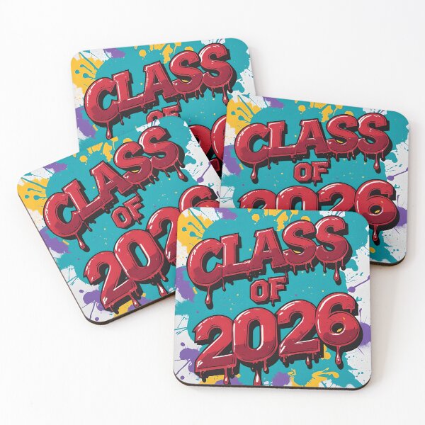 Item preview, Class of 2026 Graffiti Splash Graduation Design designed and sold by DarylWelsh2024.