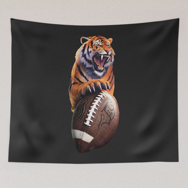 Item preview, clemson football Roaring Tiger Gridiron designed and sold by Uglyandcute.