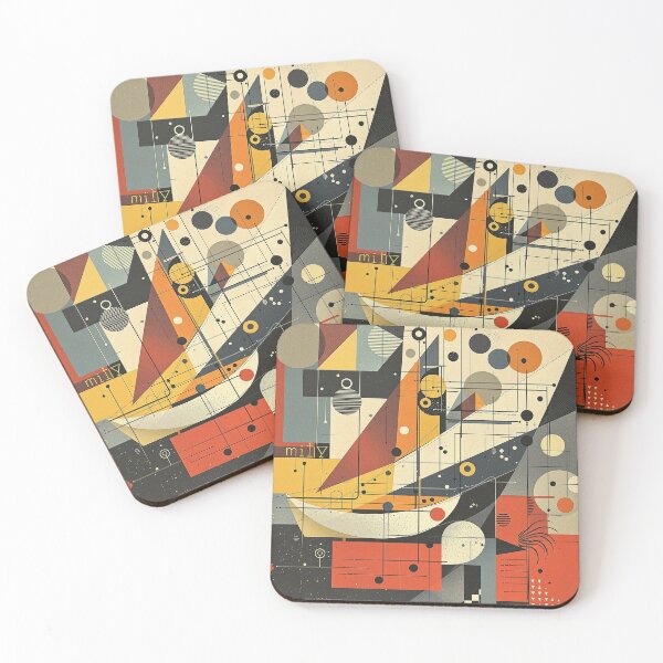 Item preview, mixing geometry with abstraction designed and sold by Tarikovich.