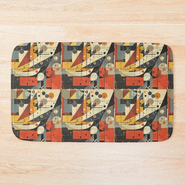 Item preview, mixing geometry with abstraction designed and sold by Tarikovich.