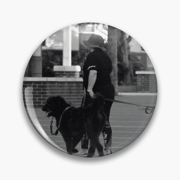 Item preview, Stroll with Two Furry Companions designed and sold by MercerImages.