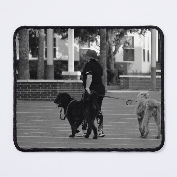 Item preview, Stroll with Two Furry Companions designed and sold by MercerImages.