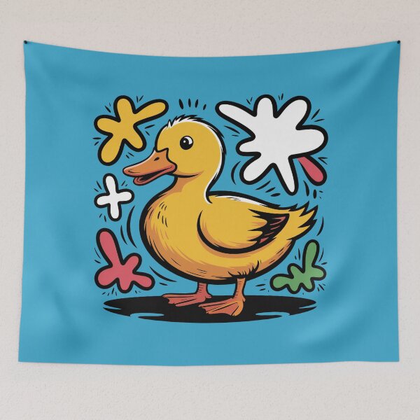 Item preview, Cute Quackers: A Playful Duck Design designed and sold by NewAspect.