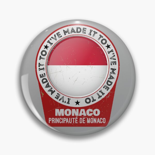 Item preview, I've Made It To MONACO Principate de Monaco Sticker T-Shirt 01 designed and sold by OuterShellUK.