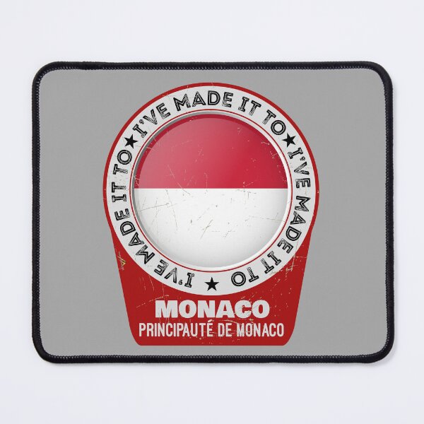 Item preview, I've Made It To MONACO Principate de Monaco Sticker T-Shirt 01 designed and sold by OuterShellUK.
