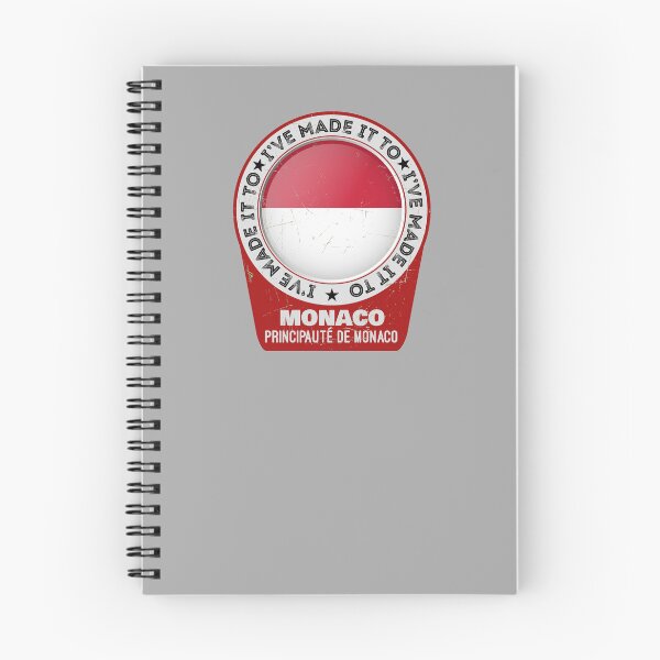 Item preview, I've Made It To MONACO Principate de Monaco Sticker T-Shirt 01 designed and sold by OuterShellUK.