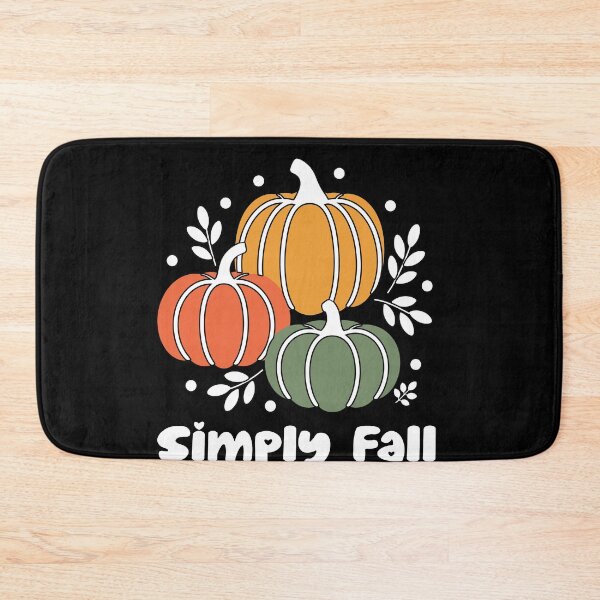 Item preview, Simply Fall – Minimalist Pumpkin Autumn Graphic Design designed and sold by Dantin.