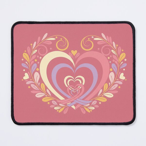 Item preview, Pastel Hearts and Swirls designed and sold by Owcomm.