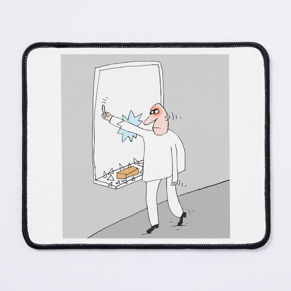Item preview, The Finger Through the Glass designed and sold by ARToonHouse.