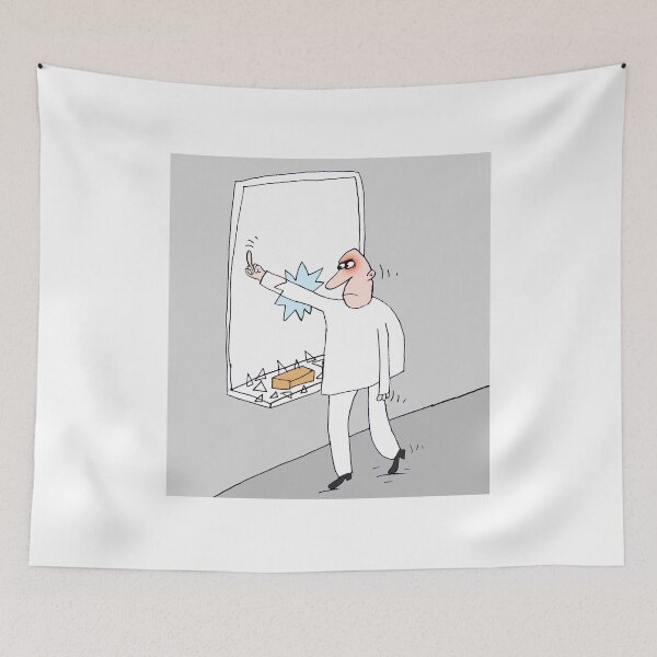 Item preview, The Finger Through the Glass designed and sold by ARToonHouse.
