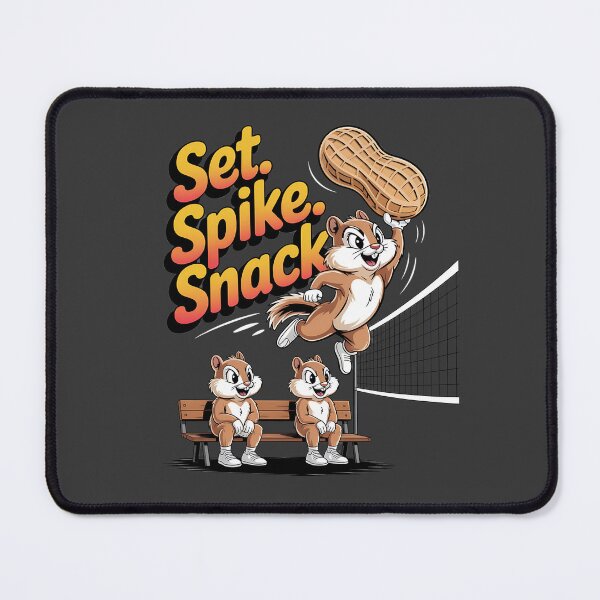 Item preview, chipmunk sports - funny chipmunk - chipmunk lover - chipmunk volleyball - sarcastic sports - chipmunk workout  - chipmunk tennis - chipmunk - quirky chipmunk - nut lover designed and sold by JansenGS.