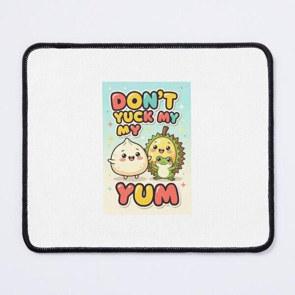 Item preview, Don't Yuck My Yum! Kawaii Food Crew designed and sold by LOL Decals.