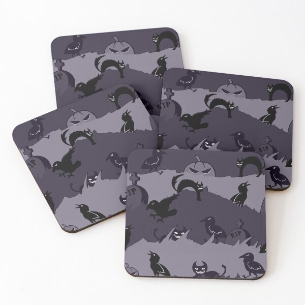 Item preview, Grey Waves of Halloween designed and sold by Seltz's Hole.