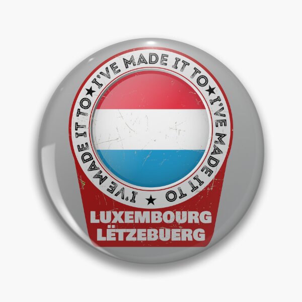 Item preview, I've Made It To LUXEMBOURG Letzebuerg Sticker T-Shirt 01 designed and sold by OuterShellUK.