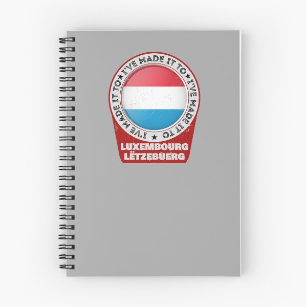 Item preview, I've Made It To LUXEMBOURG Letzebuerg Sticker T-Shirt 01 designed and sold by OuterShellUK.