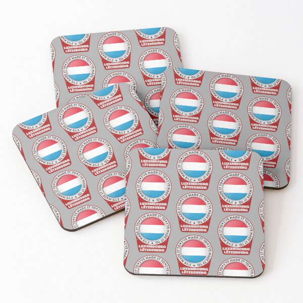 Item preview, I've Made It To LUXEMBOURG Letzebuerg Sticker T-Shirt 01 designed and sold by OuterShellUK.
