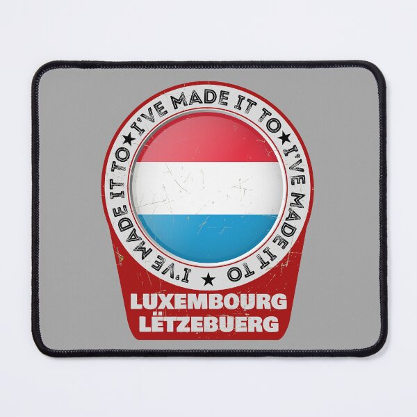 Item preview, I've Made It To LUXEMBOURG Letzebuerg Sticker T-Shirt 01 designed and sold by OuterShellUK.