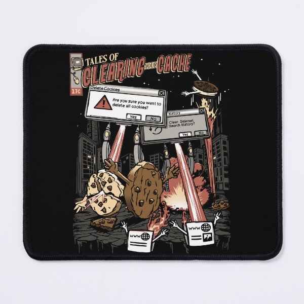 Item preview, Clearing Your Cache Funny Cybersecurity Infosec designed and sold by Nerd Shizzle.