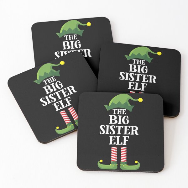 Item preview, Big Sister Elf Matching Family Group Christmas Party Pajama designed and sold by maryettapate.