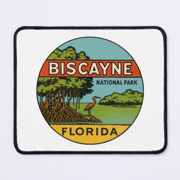 Item preview, Biscayne National Park Vintage Style Decal designed and sold by Decal Mania.
