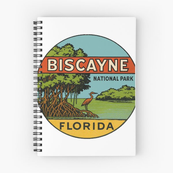 Item preview, Biscayne National Park Vintage Style Decal designed and sold by Decal Mania.