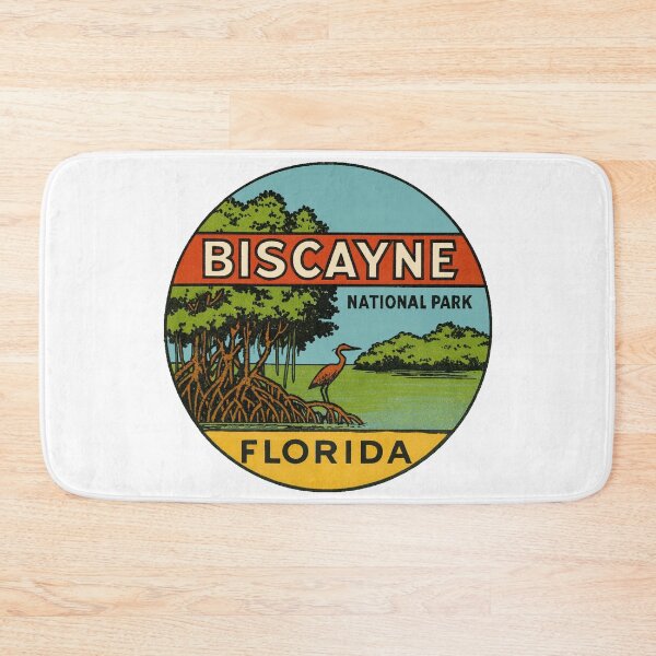 Item preview, Biscayne National Park Vintage Style Decal designed and sold by Decal Mania.