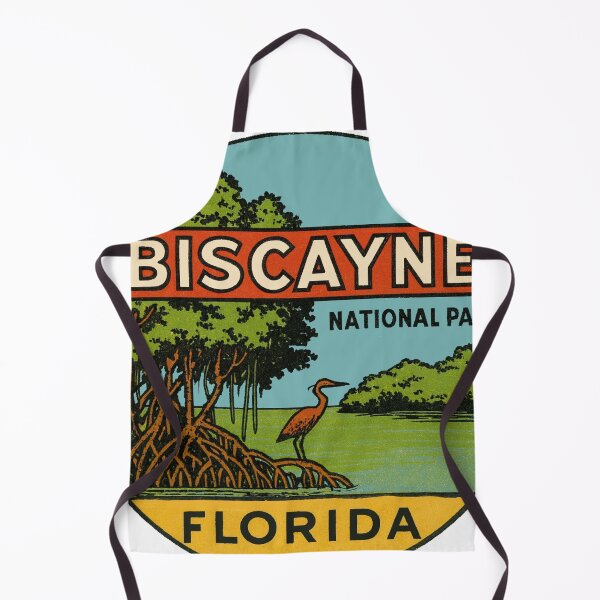 Item preview, Biscayne National Park Vintage Style Decal designed and sold by Decal Mania.