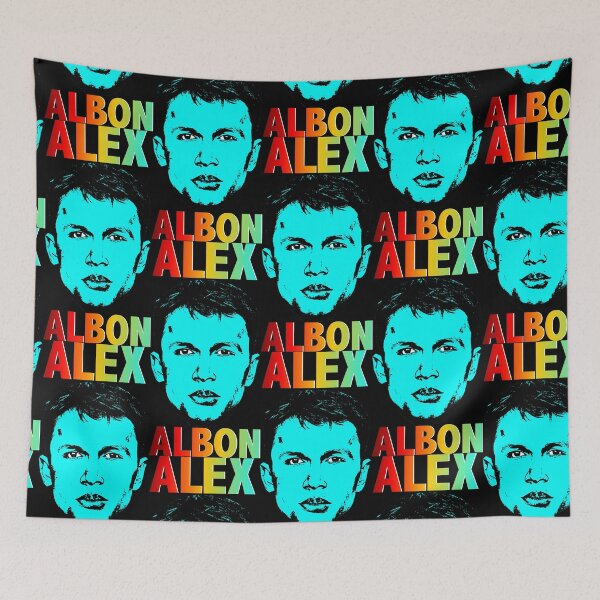 Item preview, Alex Albon  illustration designed and sold by ZooStateofMind.