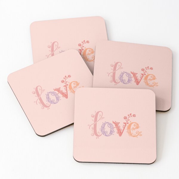 Item preview,  Floral Love Script designed and sold by Owcomm.