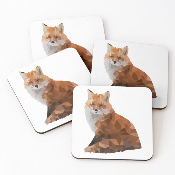Item preview, Low poly fox designed and sold by Feral Lines Studio .