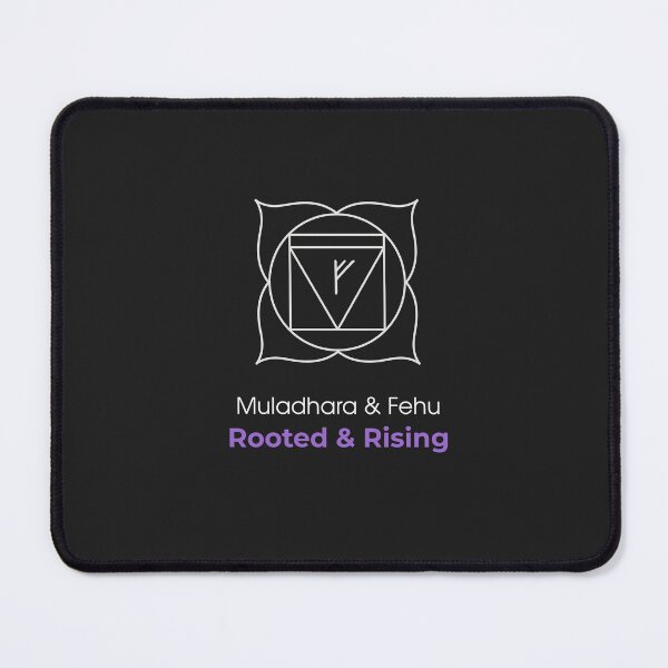Item preview, Muladhara & Fehu T-Shirt - Rooted & Rising Spiritual Symbol designed and sold by CHAKRUNER.