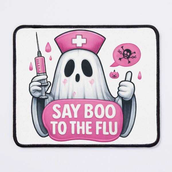Item preview, Vaccine Boo designed and sold by yunamaliskova.