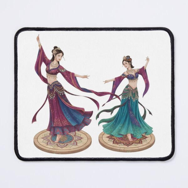 Item preview, The young woman dances beautifully designed and sold by PP&RAINBOW SHOP.