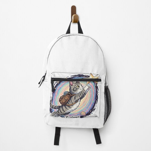 Item preview, Cosmic Explorer Cat Sticker – Reach for the Stars designed and sold by TN-Stores.