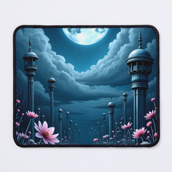 Item preview, Moonlit Pathway Through Enchanted Gardens designed and sold by oanaunciuleanu.