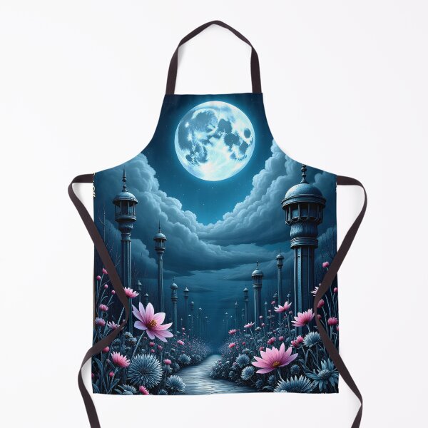 Item preview, Moonlit Pathway Through Enchanted Gardens designed and sold by oanaunciuleanu.