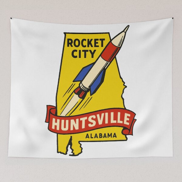 Item preview, Huntsville, Alabama Decal designed and sold by Decal Mania.