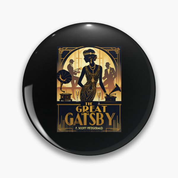 Item preview, A Vintage  Of The Great Gatsby - F. Scott Fitzgerald   Oversized designed and sold by FashionsCarria.